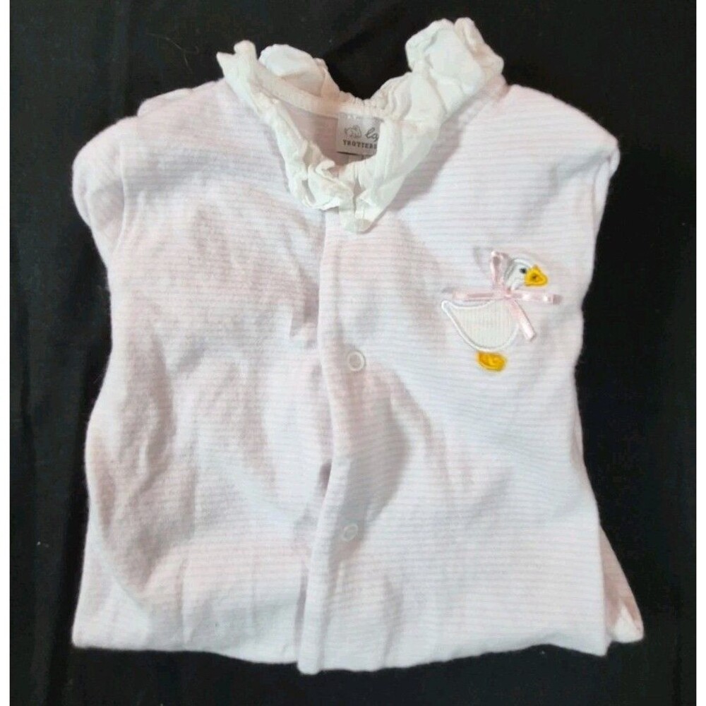 Trotters London One Piece SleepSuit Baby Size 1-3 Months Duck Edit Edition